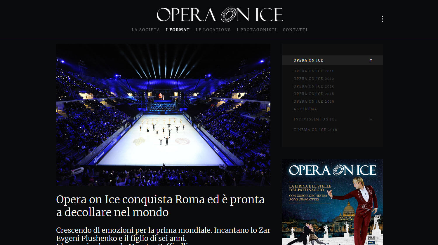 opera on ice 2019 roma