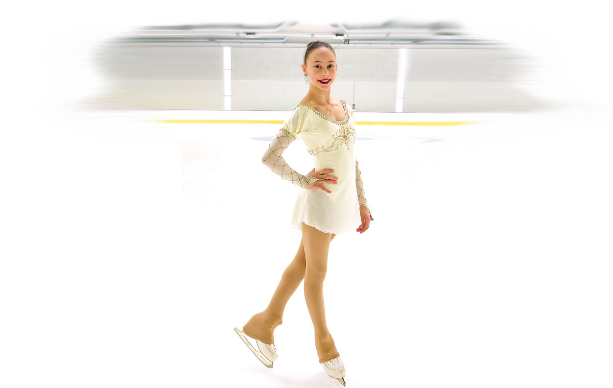 Lucrezia Beccari ice skater